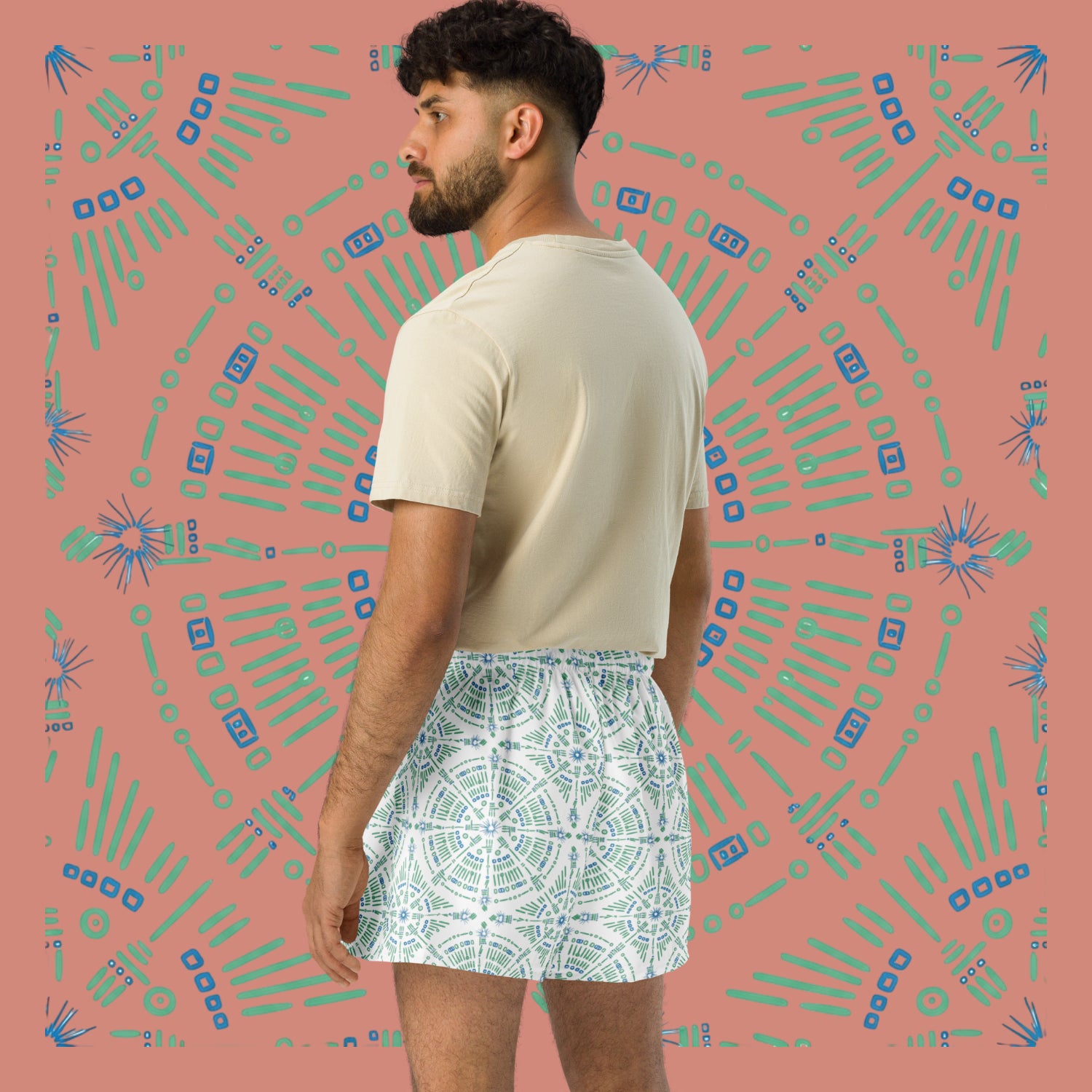 Focused Energy Tennis Shorts - White