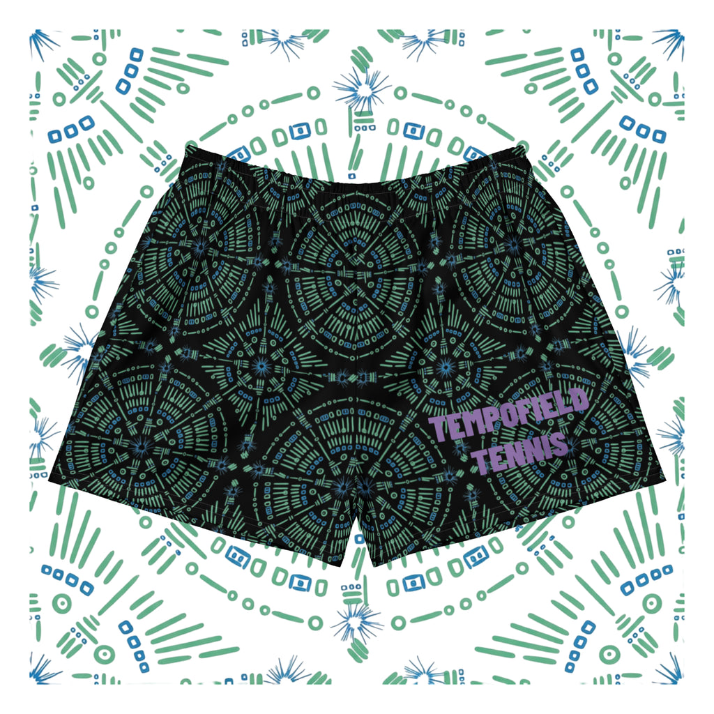 Focused Energy Tennis Shorts - Black