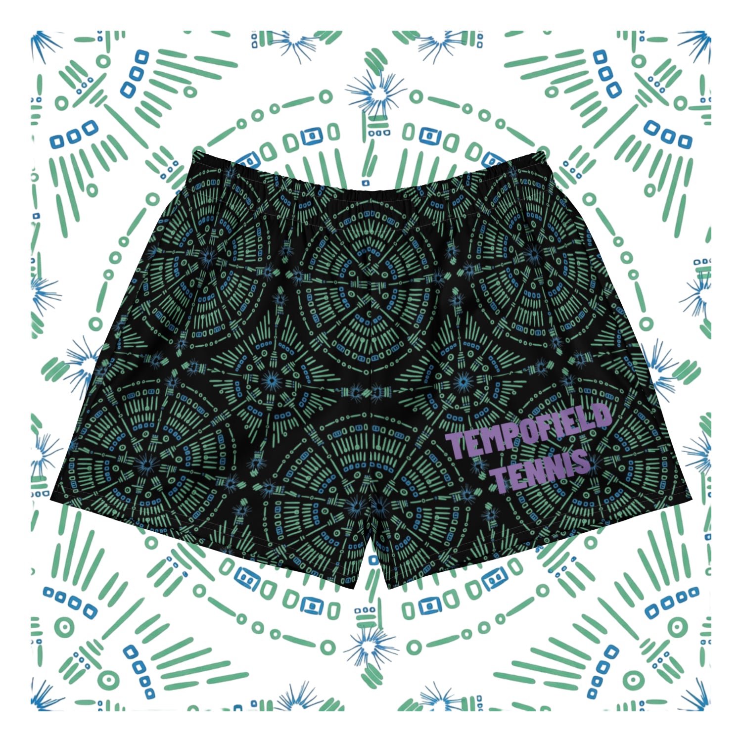 Focused Energy Tennis Shorts - Black