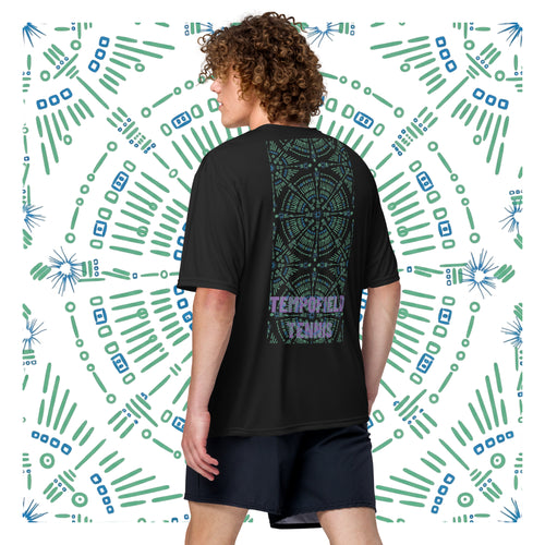 Centered Core Tennis Tee - Black