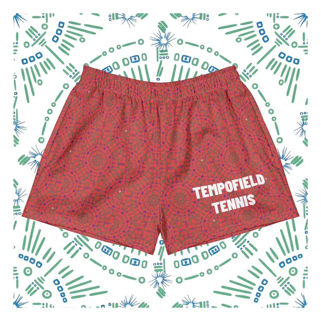 Kinetic Chain Tennis Shorts - Coral