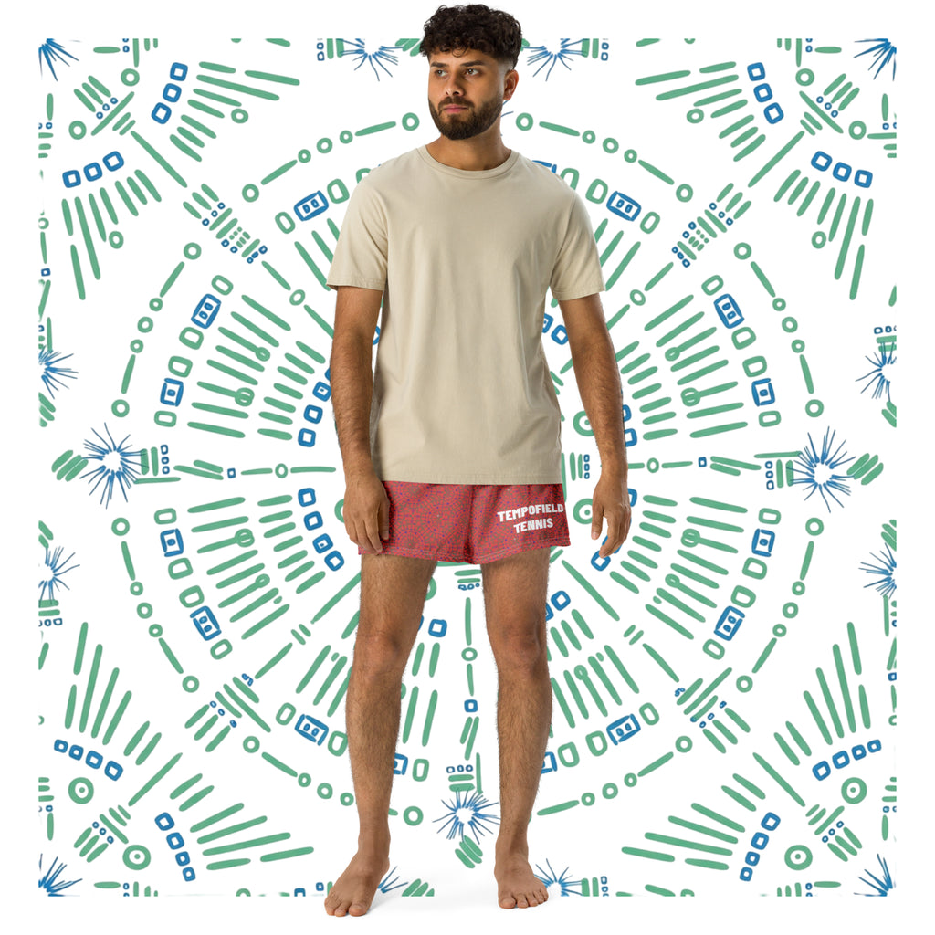 Kinetic Chain Tennis Shorts - Coral