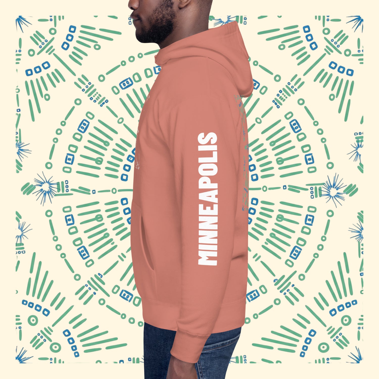Tempofield Minneapolis Hoodie - Apricot