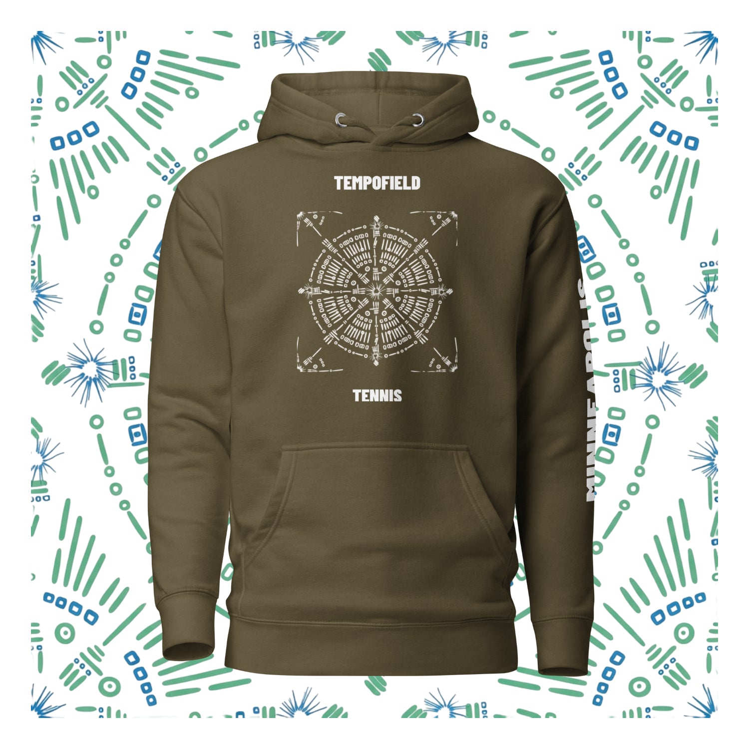 Tempofield Minneapolis Hoodie - Olive